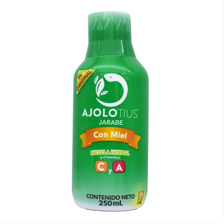 Ajolotius Jarabe con Miel 250 ml